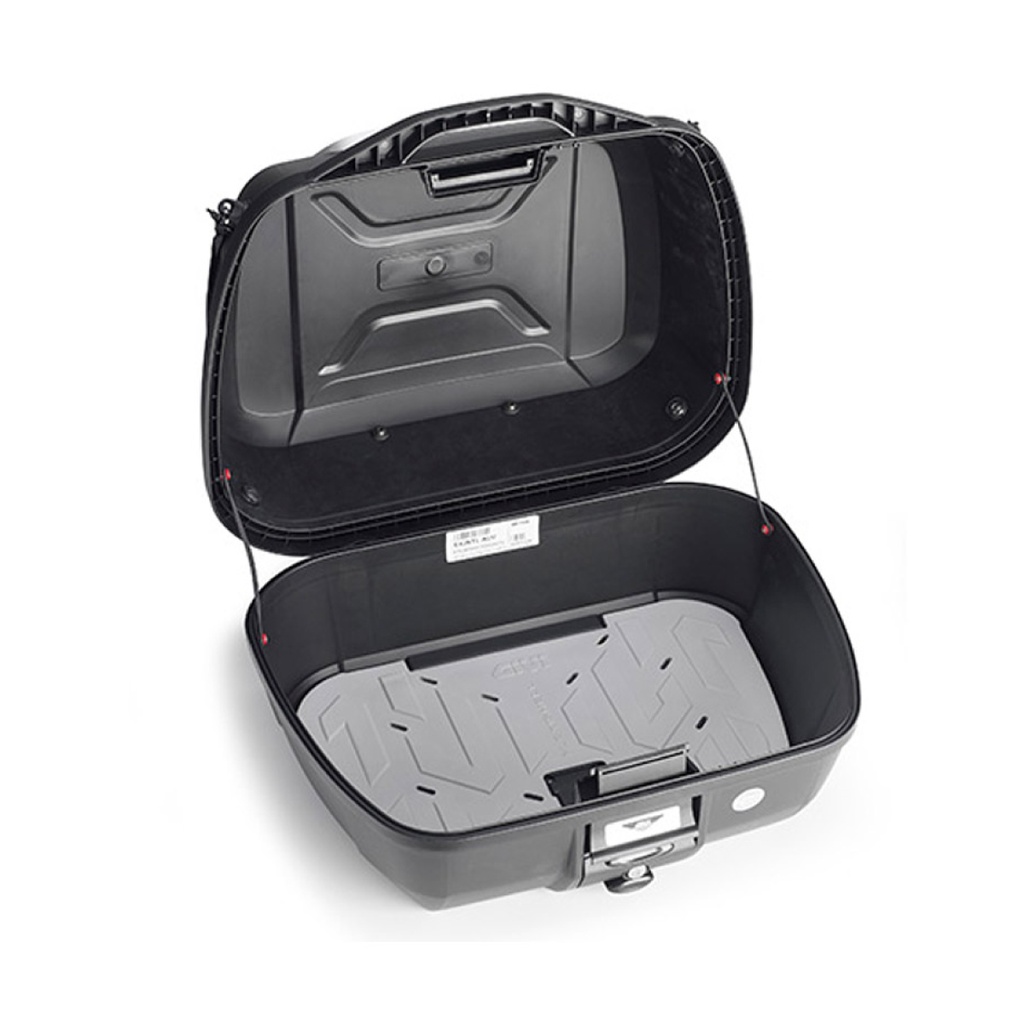 BAUL 43 LTS TOUR INCLUYE BASE, KIT DE ANCLAJE, ESPALDAR Y MALLA SISTEMA MONOLOCK