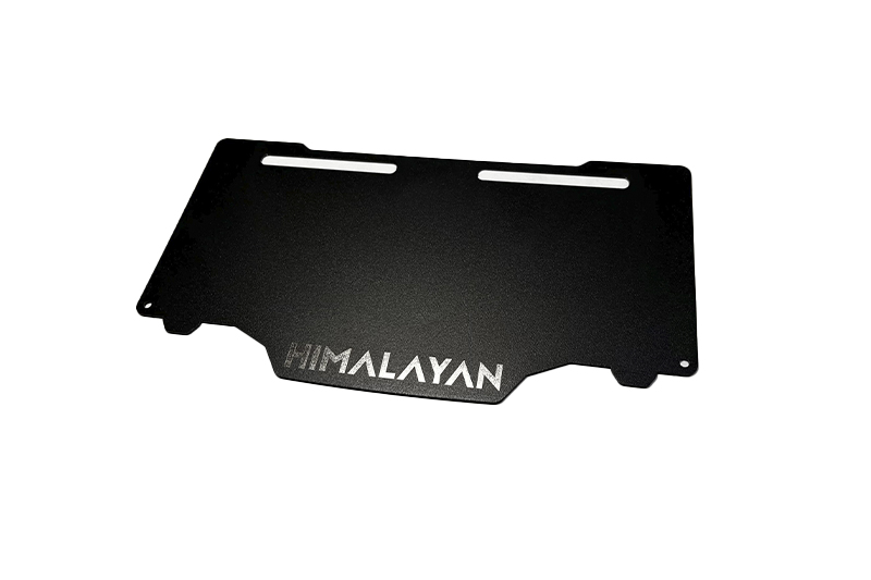 PROTECTOR DE PLACA NEGRA GRABADA ROYAL ENFIELD HIMALAYAN