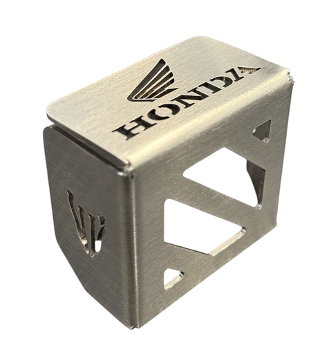 [PHO0401005] PROTECTOR DEPOSITO TRASERO HONDA CB190R - CB300 - XR190 2.0 (Plateado)