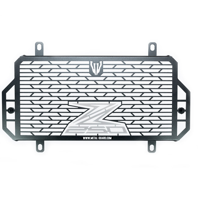[PKA0101001] PROTECTOR RADIADOR KAWASAKI Z250 (Plateado)