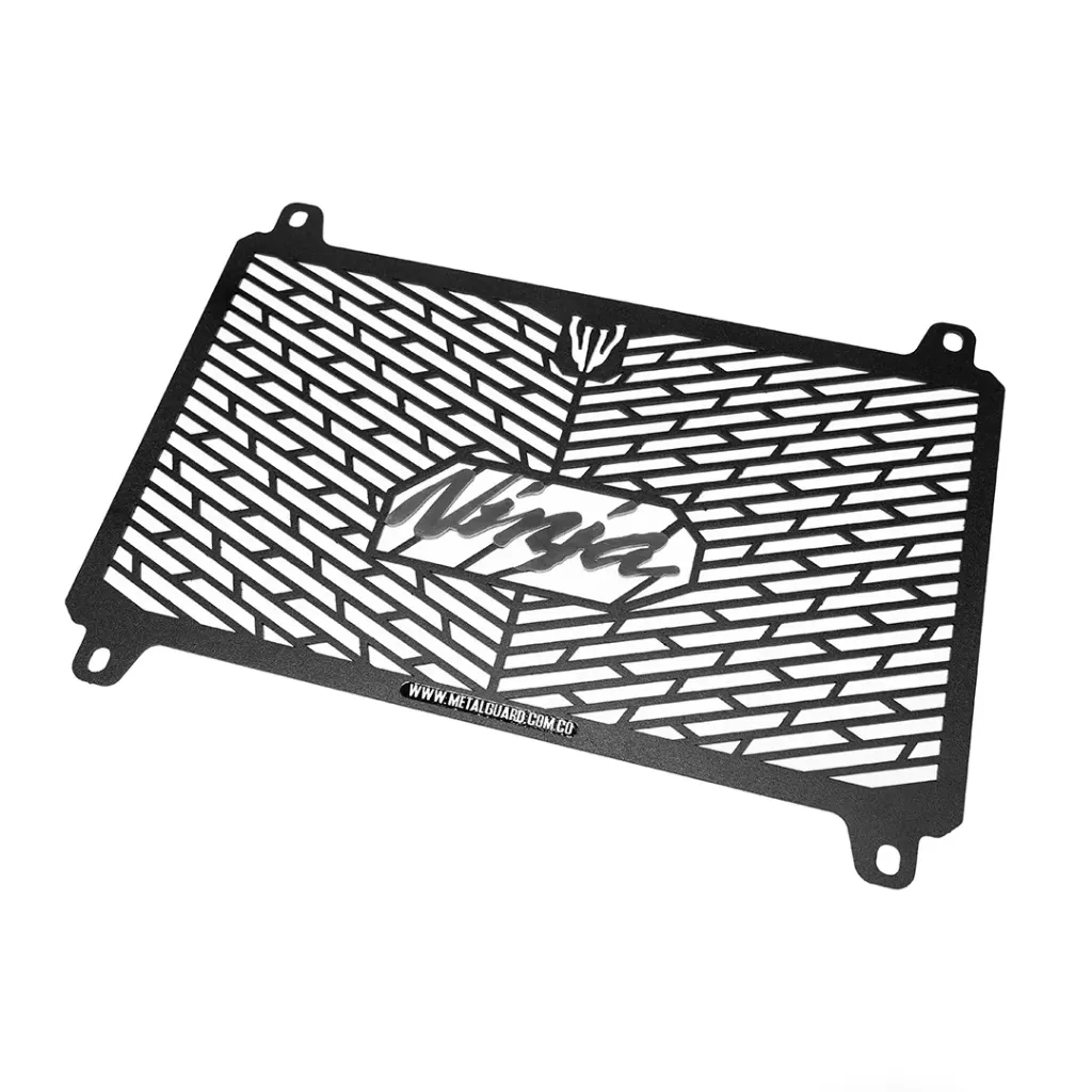 [PKA0102046] PROTECTOR RADIADOR KAWASAKI NINJA 400-500 (Plateado)