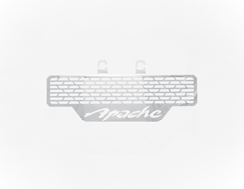 PROTECTOR RADIADOR ACEITE TVS APACHE 160 Y 200 4V