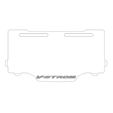 PROTECTOR DE PLACA SUZUKI VSTROM