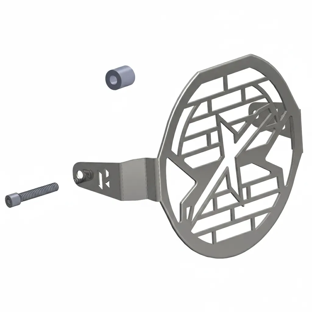 [PHE2025488] MG PROTECTOR DE FAROLA HERO XPULSE 200 2V (Plateado)