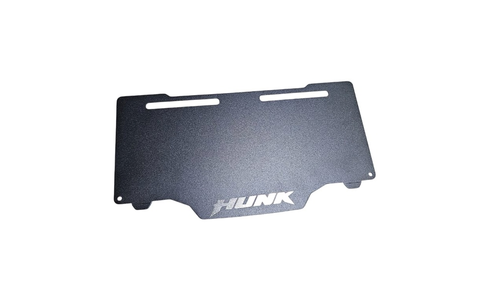 PROTECTOR DE PLACA HERO HUNK GRABADO