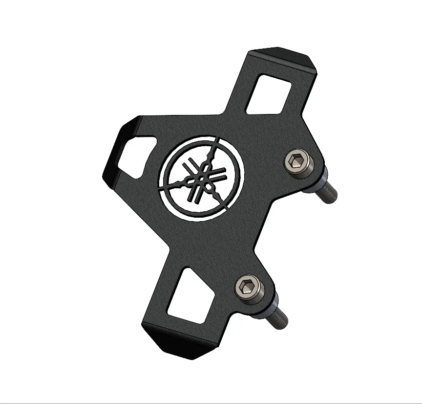 [PSU0527784] PROTECTOR BOMBA DE FRENO TRASERO YAMAHA XTZ 150 (Plateado)