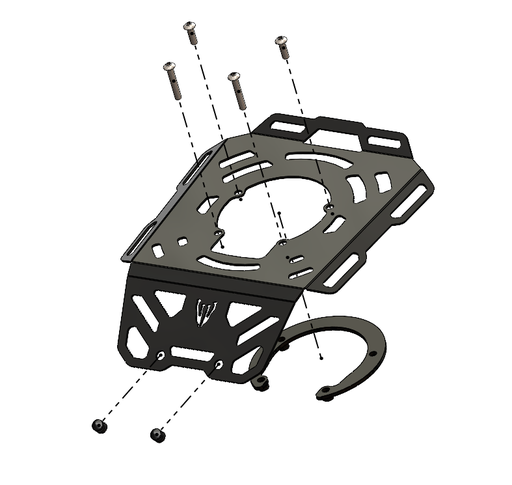 [FSU27145] RACK TANKBAG SUZUKI VSTROM 160